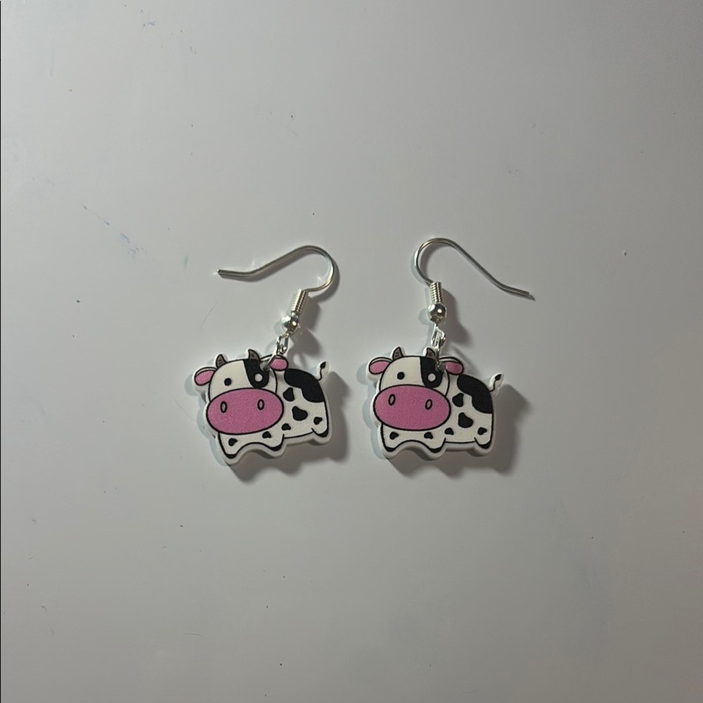 Cute Cow Earrings